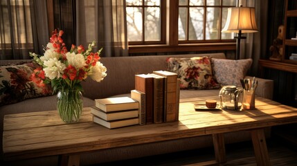 cozy presentation table