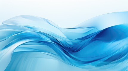Fototapeta premium composition blue wave abstract