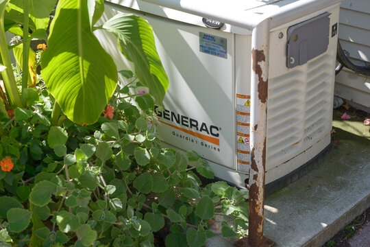 Generac Guardian Series, standby generator with plants