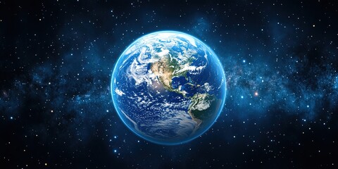 Fototapeta premium earth in space