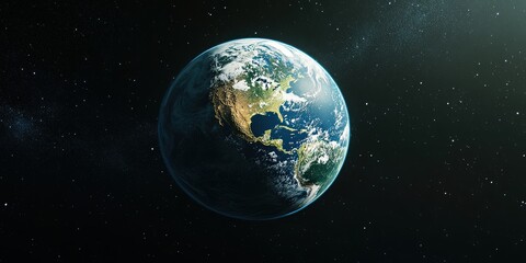 Fototapeta premium earth in space