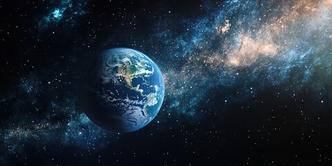 Fototapeta premium earth in space