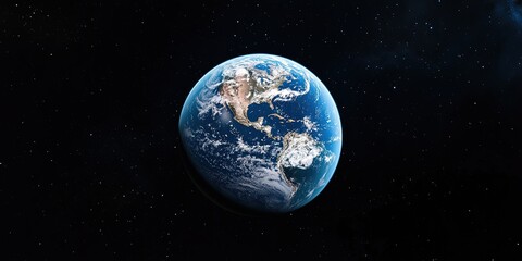 earth in space