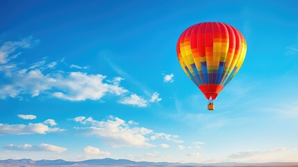 Fototapeta premium graceful vertical blue sky