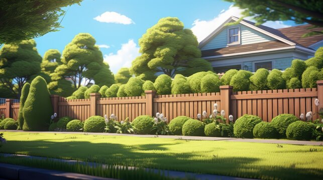 property outside of a house