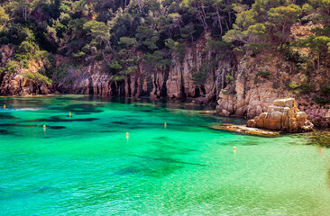 Cala de Aiguablava, Begur, Catalonia, Spain