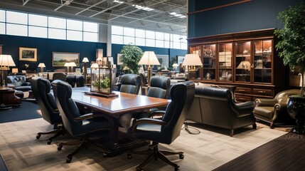 classic office showroom