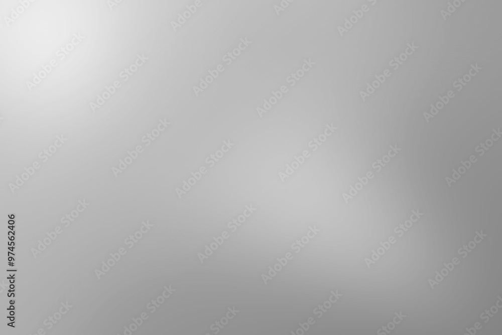 Poster Abstract gray gradient wall background in empty room with bright white light blank studio for modern template banner graphic creative art design, illustration clean backdrop texture wallpaper