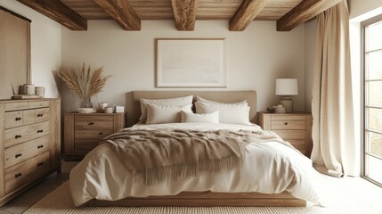 room with bed