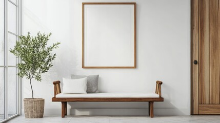 design scene with a chair