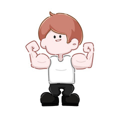 ムキムキな男性