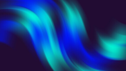 Abstract aurora light gradient background. Liquid wavy blur texture overlay. Poster, banner, presentation backdrop design