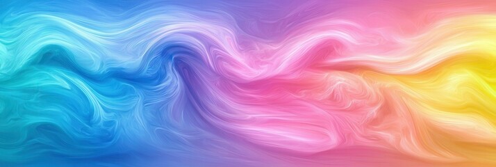 A vibrant swirl of colors blending together, creating a dreamlike abstract background that evokes creativity and inspiration.