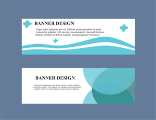 Fototapeta premium Modern Banner Vector