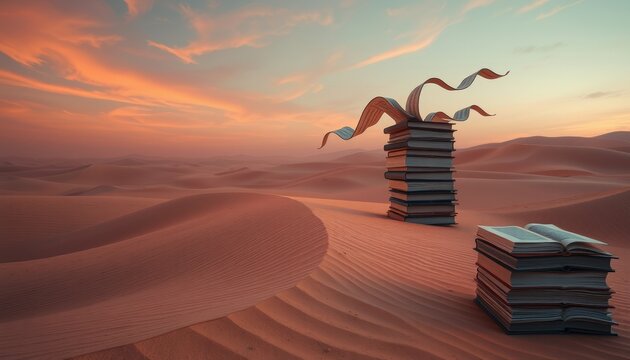 the world of books, The Enchanted Library - Powered by Adobe