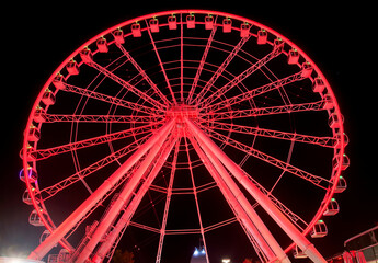 La Grande Roue de Montréal night view
