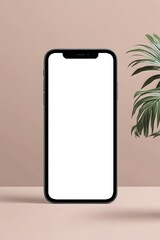 Realistic phone mockup