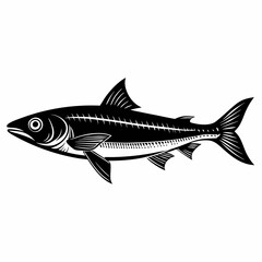 Herring Black Black silhouette