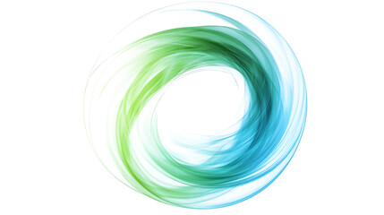 swirl of electric blue energy against on transparent background, Abstract swirl of blue light against a dark background. This hypnotic image evokes feelings of energy, mystery, and the cosmos.