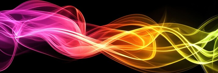 Vibrant abstract wave design with striking colors, perfect for backgrounds, graphics, and creative projects.