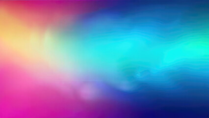 generative ai blur gradient background colorful color
