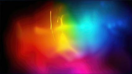 generative ai blur gradient background colorful color
