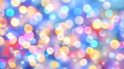 Obraz premium Abstract Blurred Light Bokeh Background