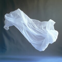 Cloth – Artistic Photo of Flowing Cloth Suspended in Midair Creating a Weightless Appearance