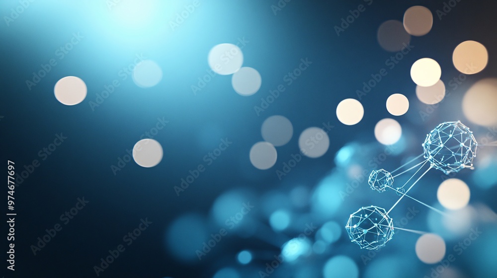 Poster cosmic crystals ethereal 3d render of glowing structures illuminating quantum computing possibilitie
