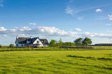Spacious countryside property with a large farmhouse