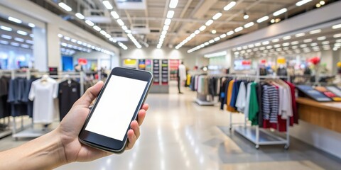 Mobile payment in a store using a smartphone, mobile, payment, smartphone, technology, convenience, transaction