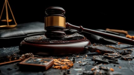 Injury Attorney Services Flyer, Professional legal support for accidents, personal injury expertise, compensation guidance, clear layout with ample free space for client information.