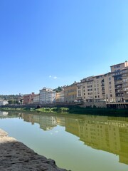 Arno river in Florence Italy