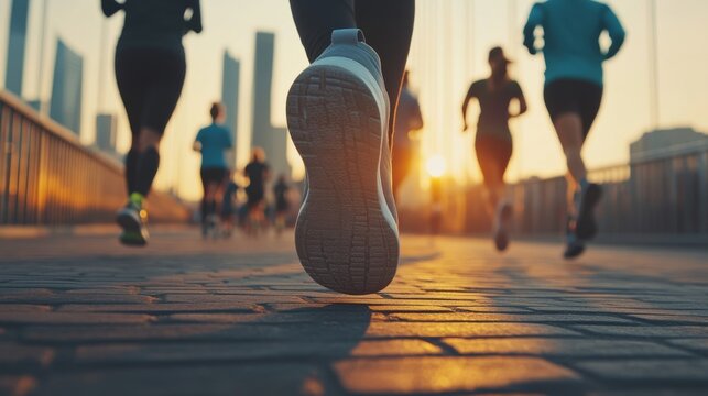 run running sneakers legs speed