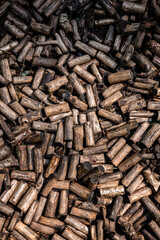 wooden sticks close up background