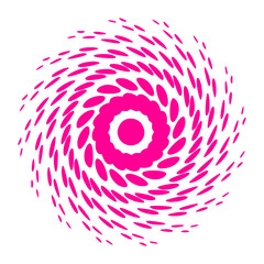 Halftone design element