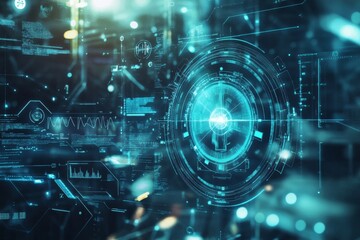 Fototapeta premium Innovative science and medical technology a comprehensive visual for banners and advertisements