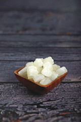 Indian traditional Sweet Petha Also Know As Agra Petha and Peda