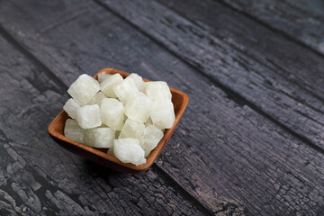 Indian traditional Sweet Petha Also Know As Agra Petha and Peda 