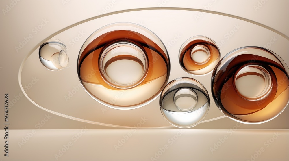 Poster abstract background with a minimalist design.