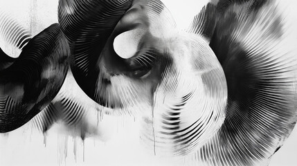monochrome painting