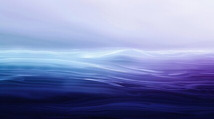 Obraz premium Abstract Blue and Purple Waves