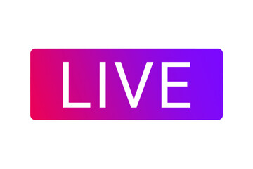 Live streaming icon element transparent background, Instagram exclusive live symbol element