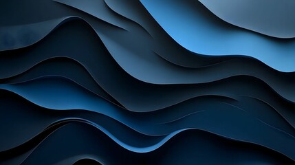 Obraz premium Blue minimalist background Wallpaper