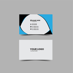 creative modern name card and business card, Clean Design Business Card, Luxury business card design template, Personal visiting card with company logo, double sided business card.