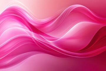 Fototapeta premium Abstract Pink and White Wave Background