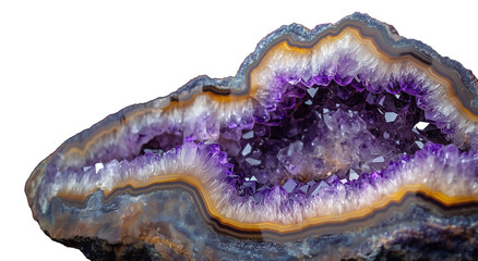Amethyst isolated