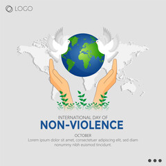 Non-Violence Day, observed on October 2nd, marks the birthday of Mahatma Gandhi and promotes the principles of non-violence and peace.