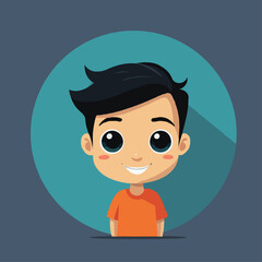 Boy cartoon character