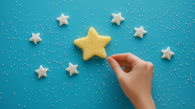 Top Rating: Hand Giving a Five-Star Hotel Review